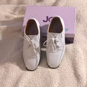 Kids white shoes